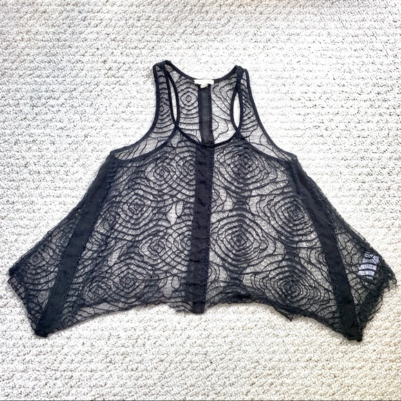 Urban Outfitters Black Lace Tank - Picture 8 of 9